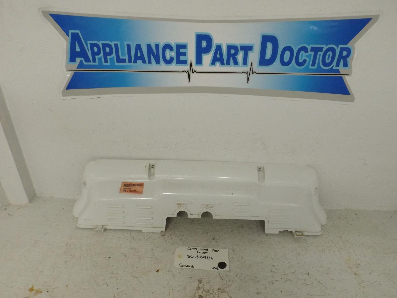 Samsung Washer DC63-01433A Control Panel Rear Cover Used Samsung Washer DC63-01433A Control Panel Rear Cover Used